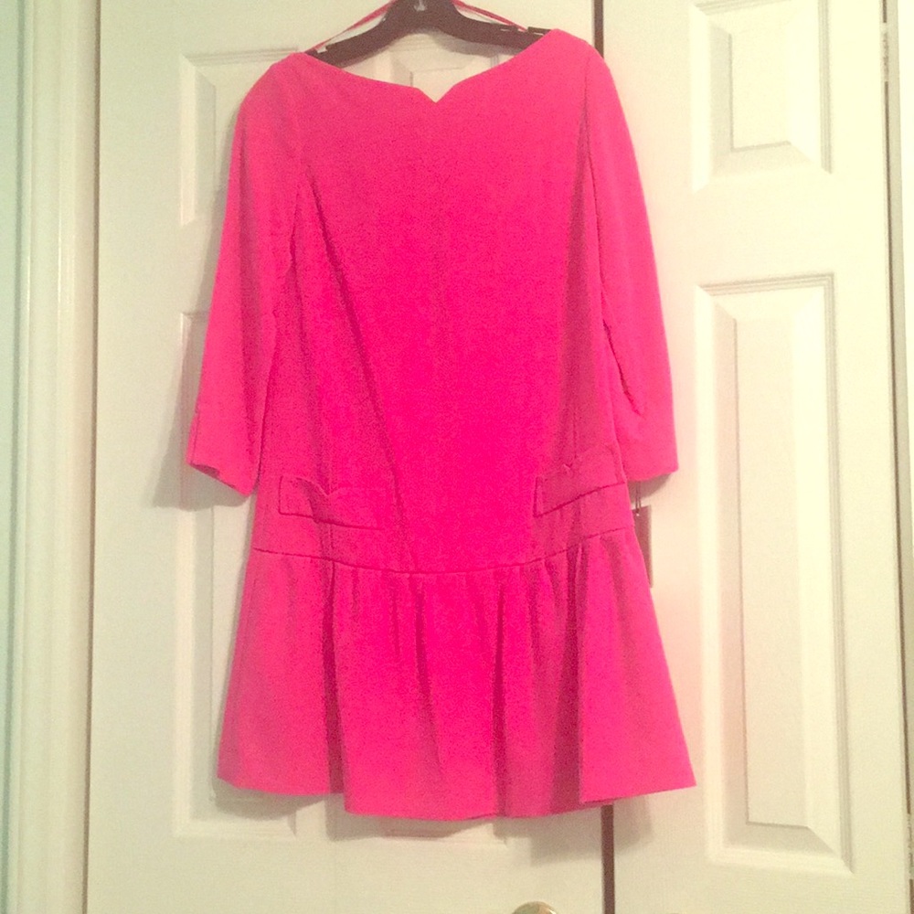 Victoria Beckham Fuchsia Dress